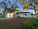House backyard view with large trees at 1308 E Caracas St, Tampa, FL 33603