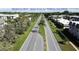 Aerial view of Bardmoor Blvd, ideal for walking and biking at 1401 Cordova Grn, Seminole, FL 33777