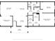 Detailed floor plan showing the layout of the home at 1401 Cordova Grn, Seminole, FL 33777