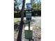 Convenient dog waste station with bags at 2912 Star Apple Ct, Palm Harbor, FL 34684