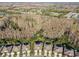 High-angle view of a neighborhood near a wooded area at 2932 Tanglewylde Dr, Land O Lakes, FL 34638