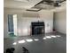 Clean and spacious garage with interior access and extra storage at 2932 Tanglewylde Dr, Land O Lakes, FL 34638