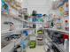Large walk-in pantry with wire shelving for storage at 456 Diamond Dr, Spring Hill, FL 34609