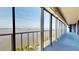 Spacious balcony boasting stunning water and city views at 500 N Osceola Ave # 406, Clearwater, FL 33755