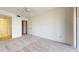 Spacious bedroom with carpeted floors and ceiling fan at 500 N Osceola Ave # 406, Clearwater, FL 33755