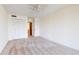 Bedroom with double closets and access to bathroom at 500 N Osceola Ave # 406, Clearwater, FL 33755