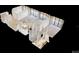 3D floor plan of condo showing spacious living area, kitchen, and bedrooms at 500 N Osceola Ave # 406, Clearwater, FL 33755