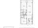 Two-bedroom, two-bathroom condo floor plan with screened balcony at 8711 Blind Pass Rd # 307A, St Pete Beach, FL 33706
