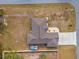Overhead view of a house and its yard at 13254 Kitty Rd, Weeki Wachee, FL 34614