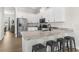 Modern kitchen with stainless steel appliances and granite countertops at 13254 Kitty Rd, Weeki Wachee, FL 34614