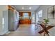 Modern kitchen boasts wood cabinets and granite countertops at 2942 24Th N Ave, St Petersburg, FL 33713