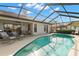 Inviting screened pool and patio area, perfect for relaxation and outdoor entertaining at 3621 Darston St, Palm Harbor, FL 34685