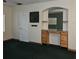 Bathroom with glass block vanity and mirror at 901 8Th Sw St, Ruskin, FL 33570