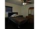 Bedroom with leopard print bedding and dresser at 901 8Th Sw St, Ruskin, FL 33570