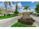 Clearview Oaks Condominium entrance sign, welcoming residents and guests at 4140 55Th N St # 1211, Kenneth City, FL 33709
