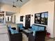 Outdoor patio furniture with seating at 10059 Crooked Creek Dr # 102, Venice, FL 34293