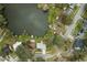 Lakefront property with large backyard and private dock at 1125 Westwood Dr, Lutz, FL 33549