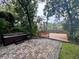 Enjoy the hot tub on this spacious deck overlooking the tranquil landscape at 11554 Monette Rd, Riverview, FL 33569
