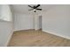 Spacious bedroom with built-in closet and wood flooring at 1448 S Hercules Ave, Clearwater, FL 33764