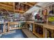 Organized workshop with various tools and workbenches at 14912 Brookridge Blvd, Brooksville, FL 34613
