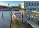 Private boat slip with lift for easy access at 175 Medallion Blvd # F, Madeira Beach, FL 33708
