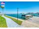 Community dock with water access and views at 175 Medallion Blvd # F, Madeira Beach, FL 33708