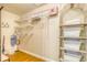 Laundry room with shelving and storage for linens at 175 Medallion Blvd # F, Madeira Beach, FL 33708