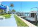 Scenic walkway alongside the marina with boat slips at 175 Medallion Blvd # F, Madeira Beach, FL 33708