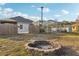 Fire pit in spacious backyard at 18520 Oak Way Dr, Hudson, FL 34667