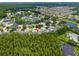 Community overview showing home location near green space at 18732 Wimbledon Cir, Lutz, FL 33558