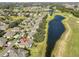 Aerial view highlighting home's location within the community at 2019 Acadia Greens Dr # 34, Sun City Center, FL 33573