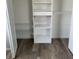 Well-organized closet with wire shelving and a pull-out basket at 3066 Kingston St, Port Charlotte, FL 33952