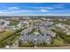 Aerial view of waterfront condo community and city at 5567 Sea Forest Dr # 320, New Port Richey, FL 34652