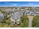 Aerial view of waterfront condo building and marina at 5567 Sea Forest Dr # 320, New Port Richey, FL 34652