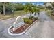 Heather Cove community entrance sign at 5567 Sea Forest Dr # 320, New Port Richey, FL 34652