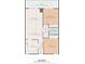 Floor plan showing a condo unit with balcony, kitchen, living room, and bedrooms at 5567 Sea Forest Dr # 320, New Port Richey, FL 34652
