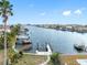 Breathtaking aerial of waterfront homes and boats at 565 115Th Ave, Treasure Island, FL 33706