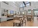 Community cafe with tables, chairs, and a food and beverage bar at 5672 Bay Tide Ct, Land O Lakes, FL 34638
