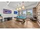 Game room featuring a pool table and comfortable seating at 5672 Bay Tide Ct, Land O Lakes, FL 34638