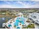 Community pool with expansive sundeck and lounge areas at 5672 Bay Tide Ct, Land O Lakes, FL 34638