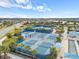 Community tennis and pickleball courts at 5672 Bay Tide Ct, Land O Lakes, FL 34638