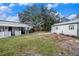 Large backyard with a shed and plenty of green space at 6004 1St W Ave, Bradenton, FL 34209