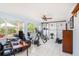Home gym with exercise equipment and ample space at 6004 1St W Ave, Bradenton, FL 34209