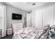 Bright bedroom with a comfortable bed and plenty of storage at 6408 Key Island Ave, Apollo Beach, FL 33572