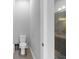 Modern bathroom with toilet and shower at 6429 Seasound Dr, Apollo Beach, FL 33572