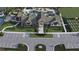 Clubhouse with pool, parking, and community garden; resort-style amenities at 6690 Michael Favor Way, Wesley Chapel, FL 33545