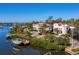 Luxury waterfront community with private docks and boats at 836 S Bayside Dr, Tampa, FL 33609