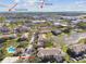 Aerial view showing condo location near Tampa Bay and Gandy Bridge at 10265 Gandy N Blvd # 1715, St Petersburg, FL 33702
