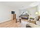Spacious living room featuring light flooring and neutral decor at 10265 Gandy N Blvd # 1715, St Petersburg, FL 33702