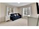 Bedroom with sofa and two pillows at 10817 Keys Gate Dr, Riverview, FL 33579